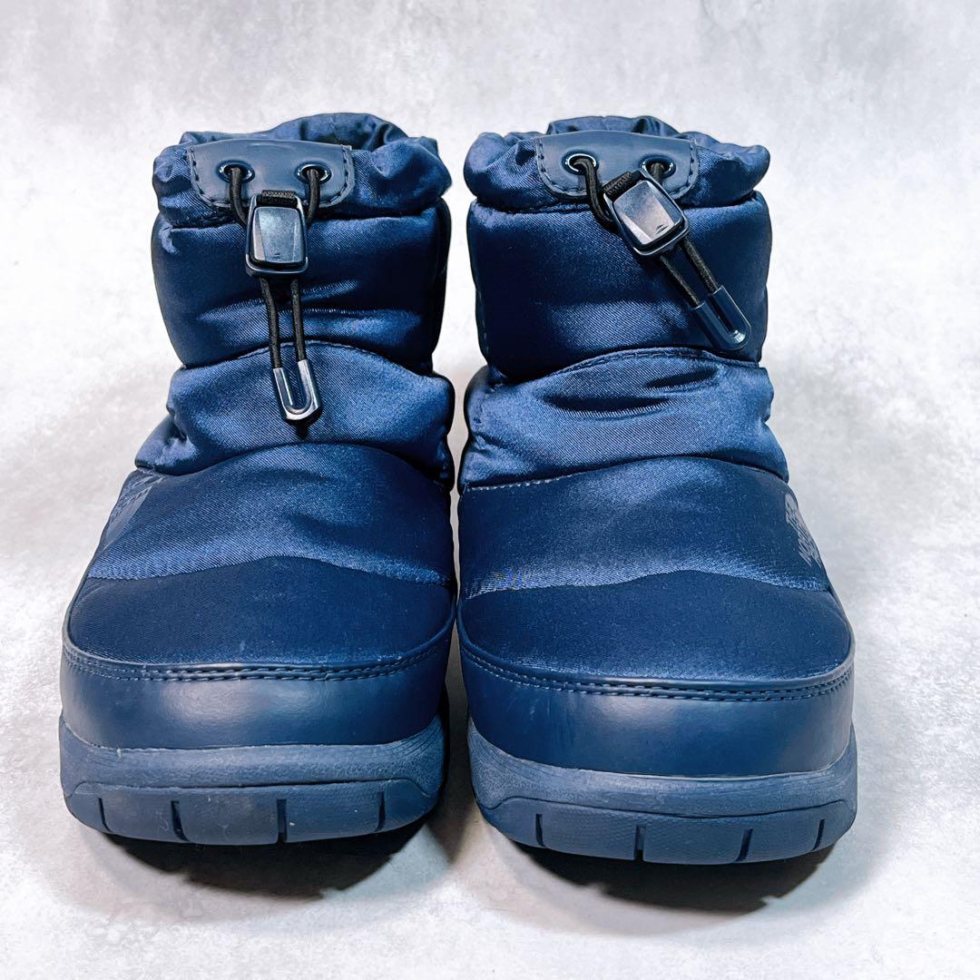 美品【ノースフェイス】ヌプシブーツ (25) ウィンターブーツ　防水　ネイビー