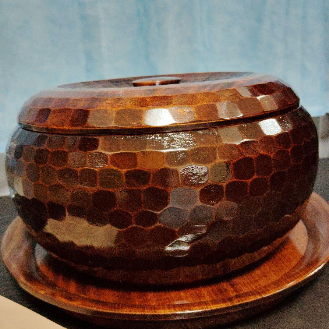 讃岐彫（山富）　飯器　お盆