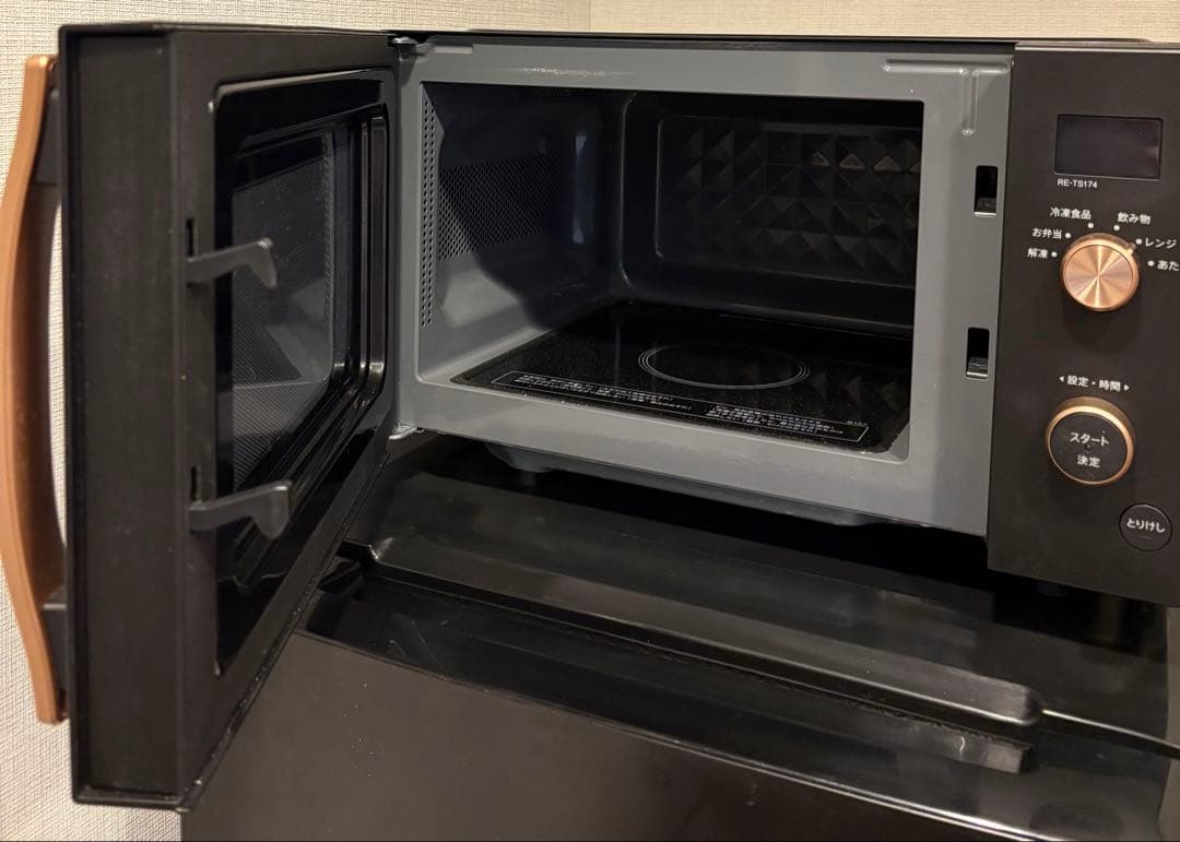 SHARP 電子レンジ 単機能 17L RE-TS174-B｜2024年3月購入
