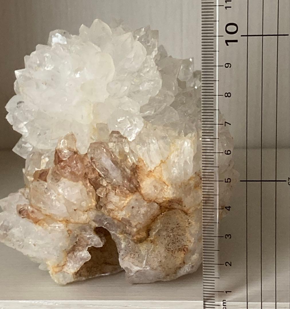 水晶　菊花水晶　クラスタ　原石　鉱物　天然石　パワーストーン　浄化　特大　置物