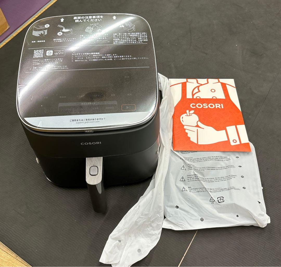 【COSORI】ノンフライヤー 6L大容量 家庭用 エアフライヤー 高速