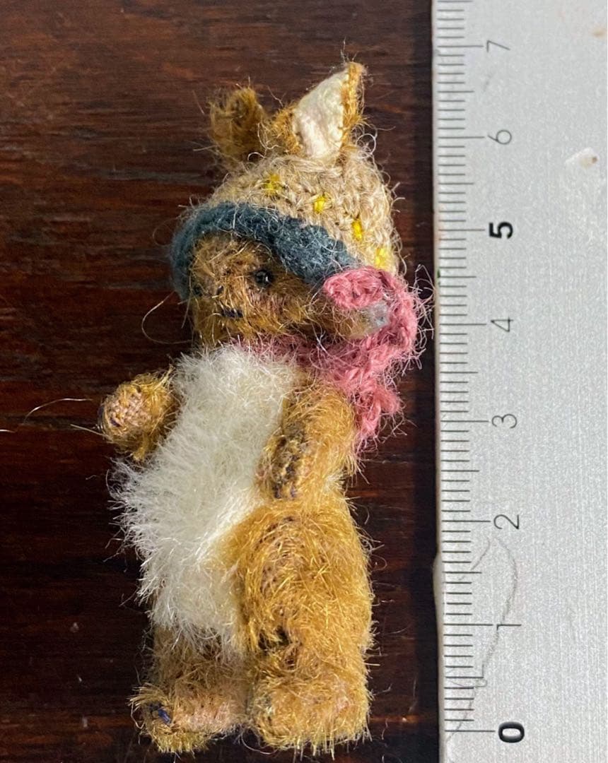 moriのえほん×三浦こずえコラボ作品　クリスマスの準備　ミニチュア　ぬいぐるみ