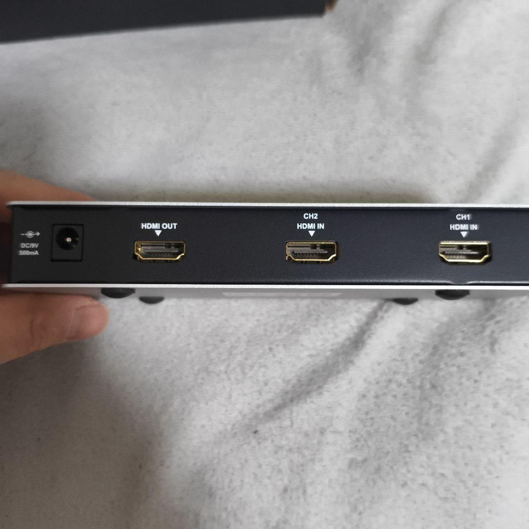 分配器・切替器 DIGI Media HDMI Switcher 2 port HSG-201