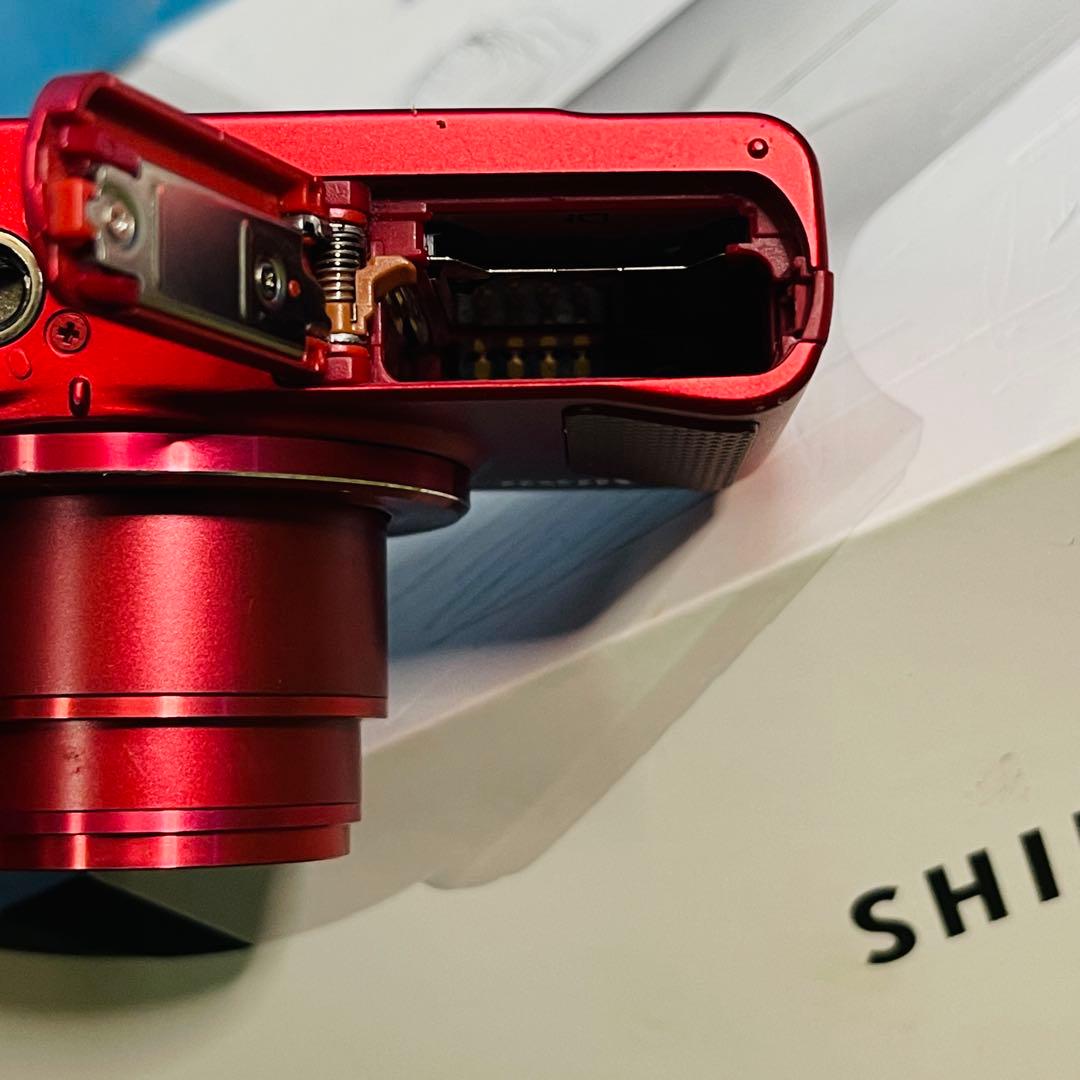 Canon デジタルカメラ SX620 HS　レッド 電源確認済み