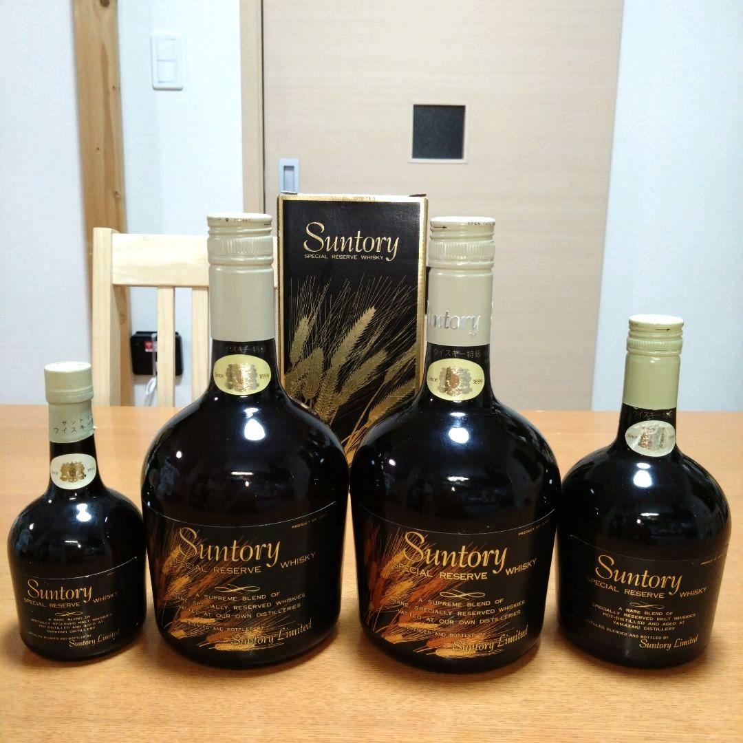 ◆サントリー◆スペシャルリザーブ◆70周年記念ボトル◆特級◆麦穂ラベル◆古酒