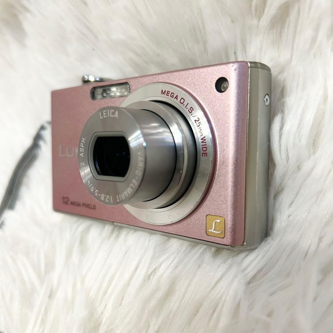 動作良好✨即使用セット付属✨パナソニック LUMIX DMC-FX40 ピンク
