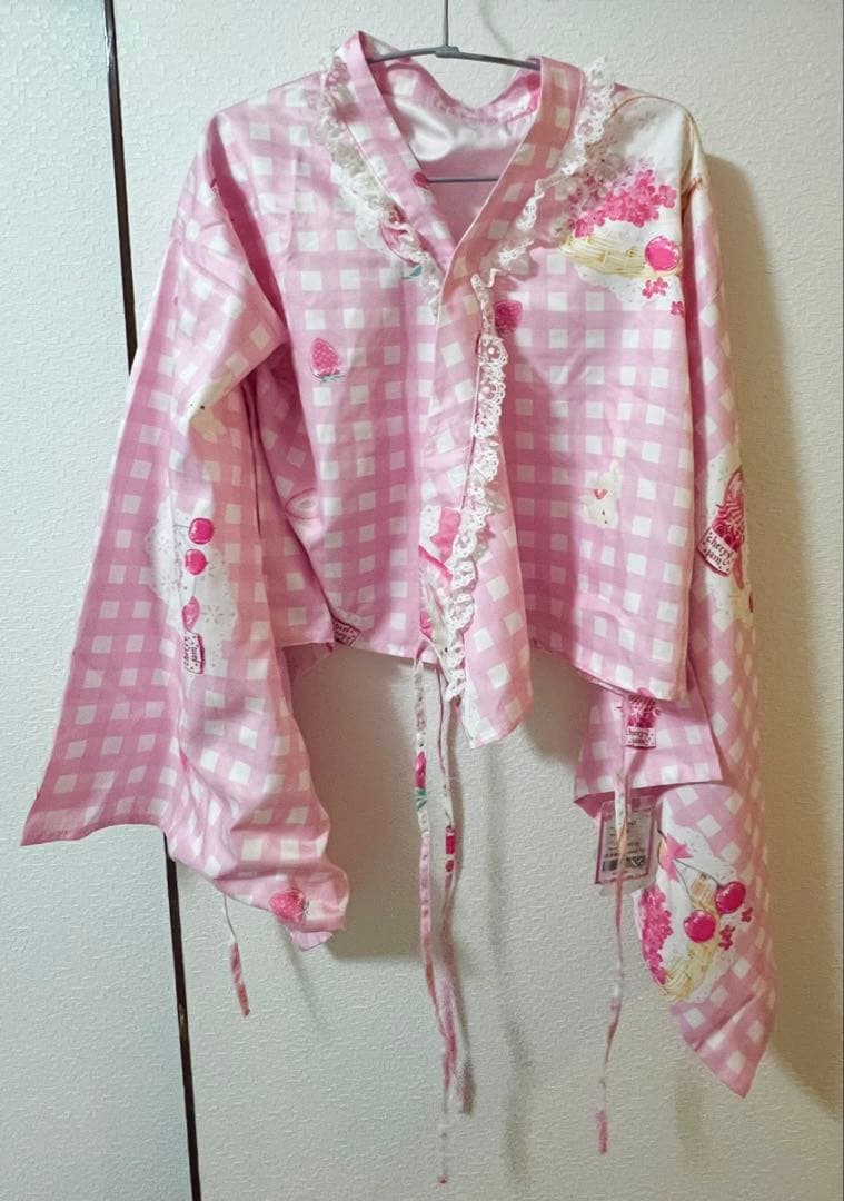 toAlice いちごギンガムチェック浴衣 浴衣ドレス