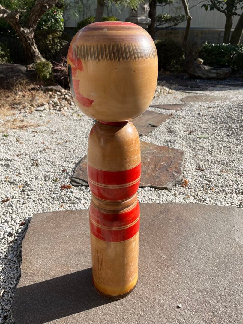 伝統こけし　新山左京　弥治郎　こけし　アンティーク　高さ60cm