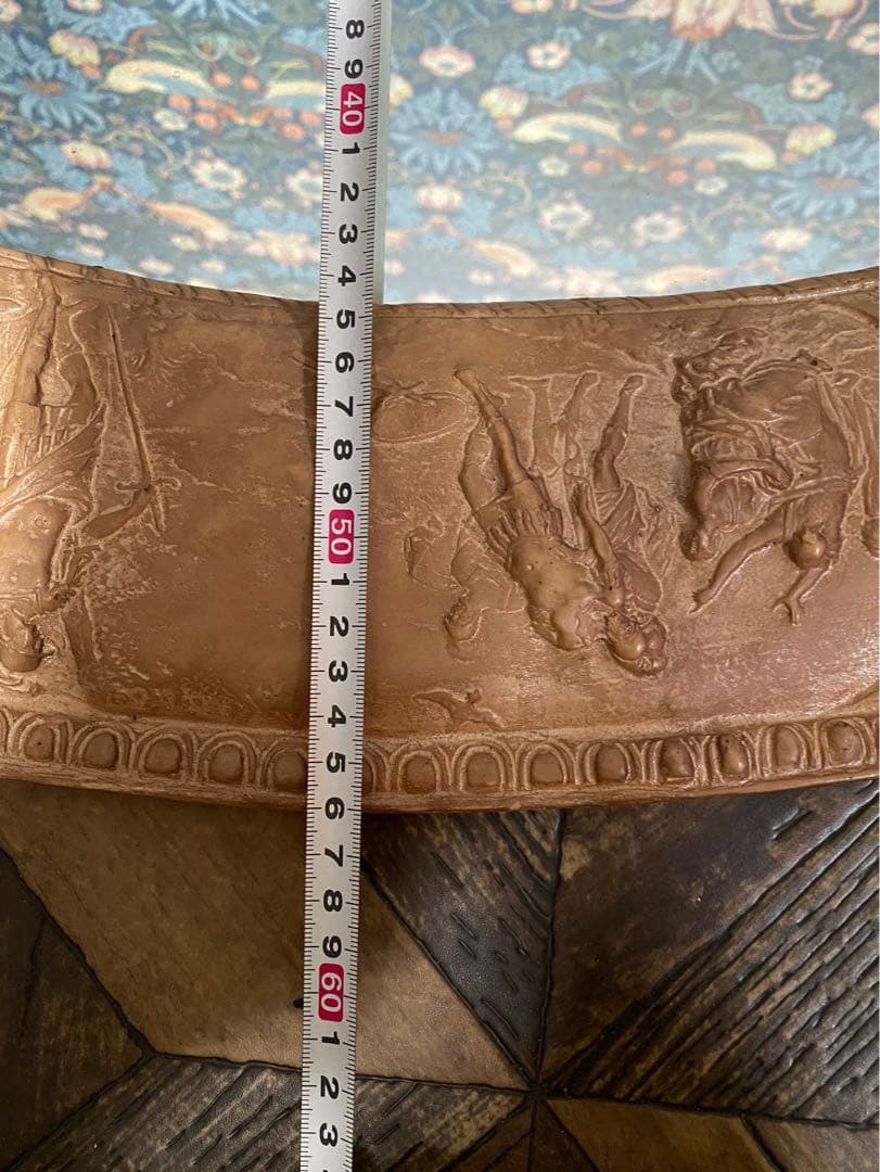 壁掛 鏡 ウォールミラー インテリア アンティーク 昭和レトロ 当時物ビンテージ