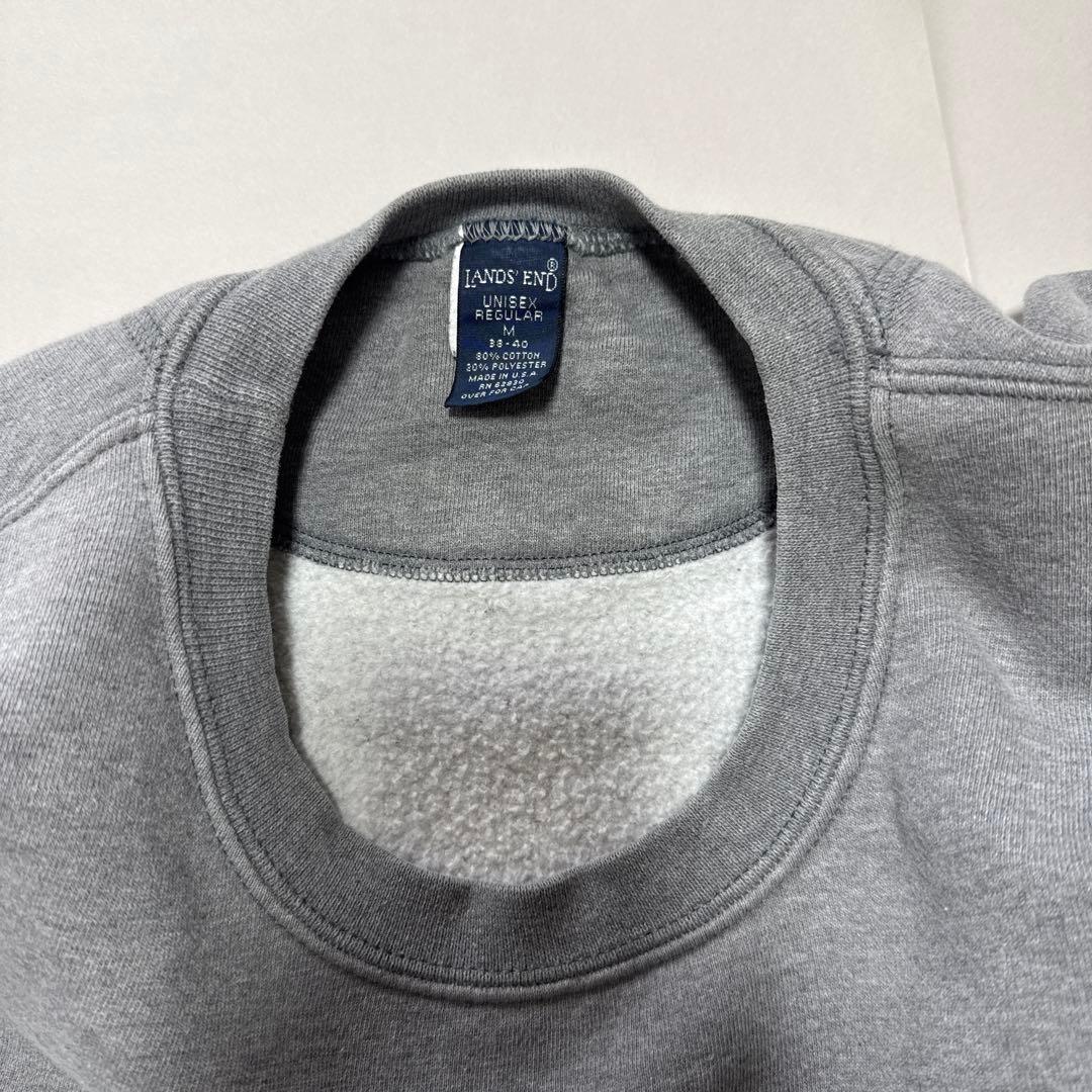 ランズエンド　スウェット　Mサイズ　グレー色