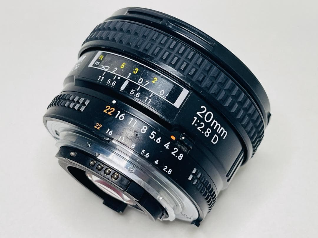 【動作保証・点検済】Nikon Ai AF Nikkor 20mm F2.8D