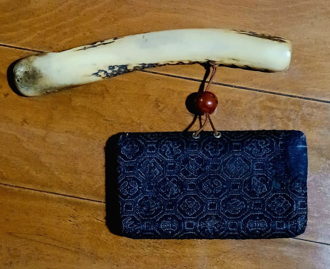 時代物 煙管筒 煙草入れ 喫煙用具 工芸品