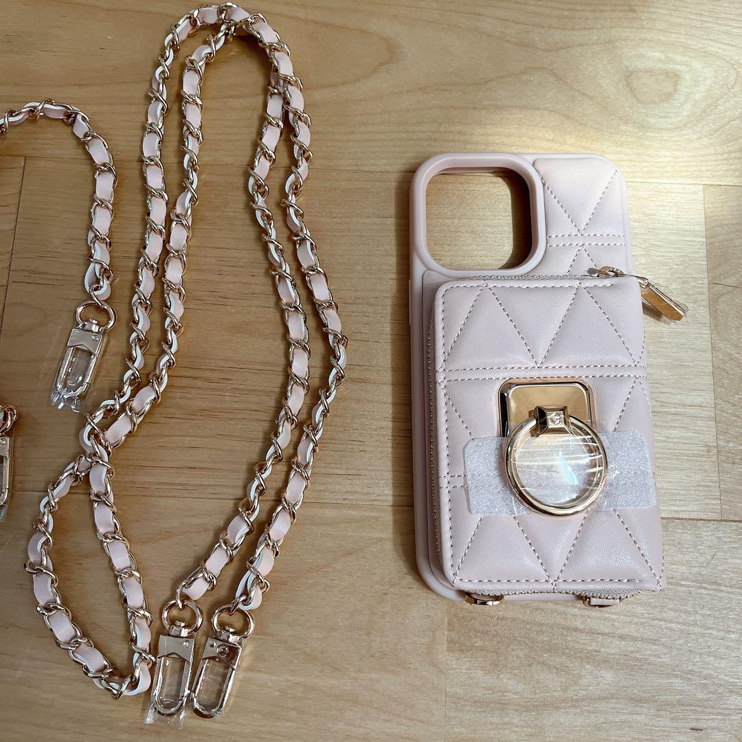 iPhone 14 Pro Maxケース　ヌードピンク