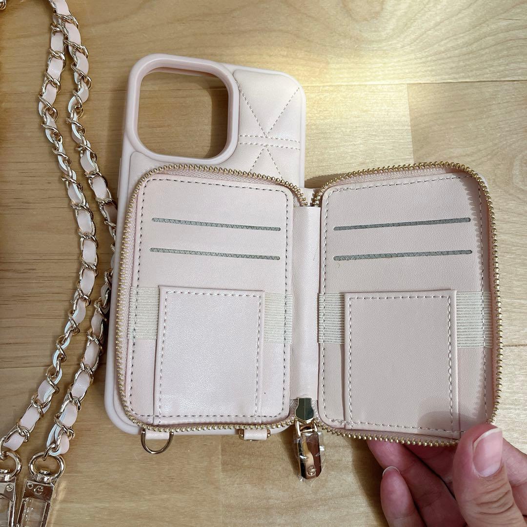 iPhone 14 Pro Maxケース　ヌードピンク