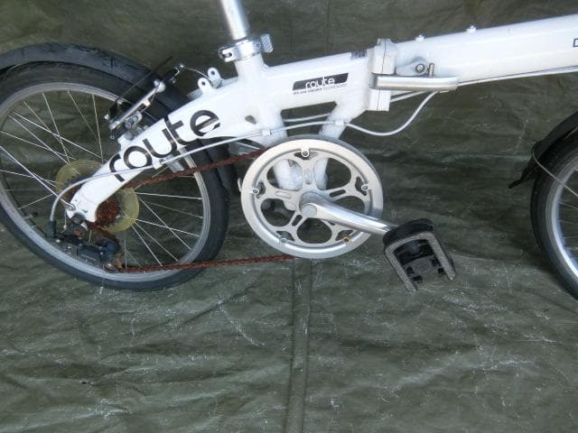 4：DAHON　route　折り畳み時転車 ジャンク　引取限定：埼玉県所沢市