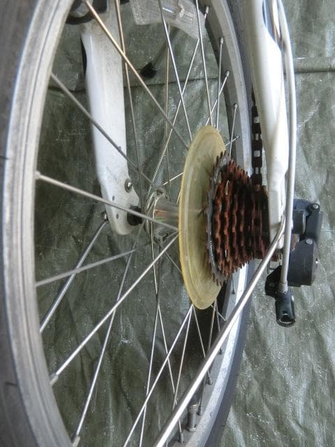 4：DAHON　route　折り畳み時転車 ジャンク　引取限定：埼玉県所沢市