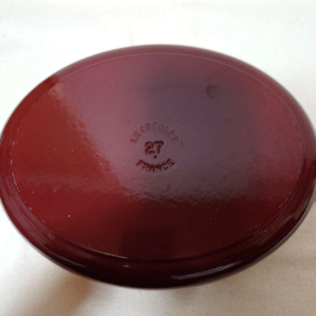 ルクレーゼ LE CREUSET オーバル 27 チェリーレッド