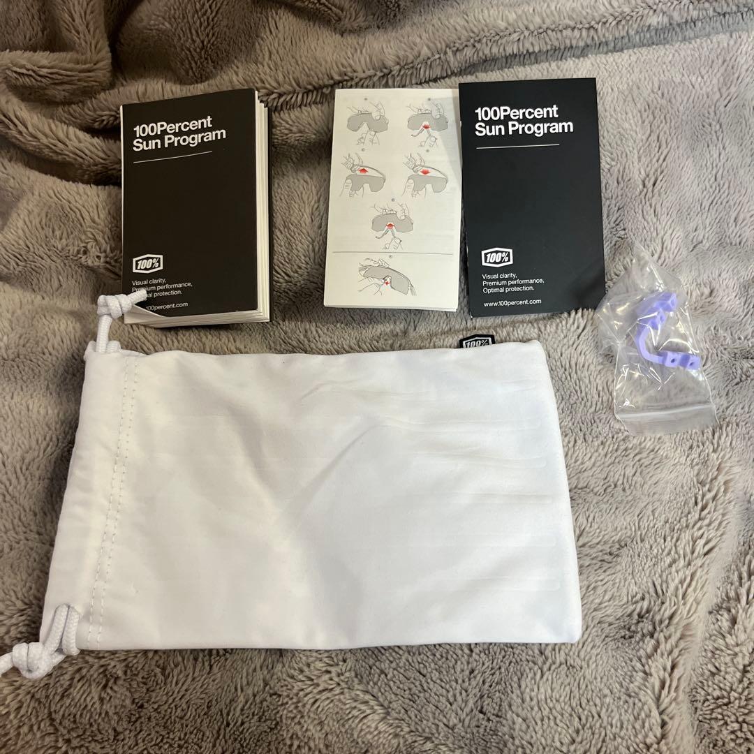 100% S3 サングラス ラベンダー