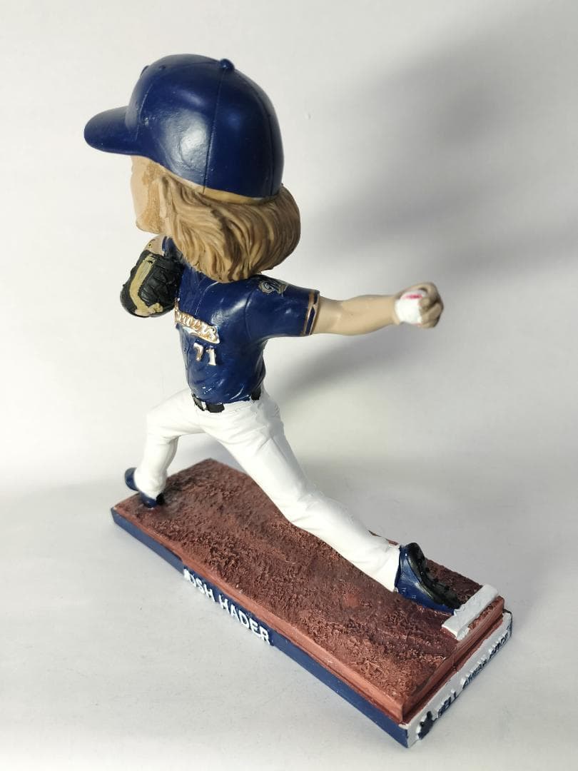 ジョシュ・ヘイダー／ボブルヘッド人形 (2019／ミルウォーキー・ブルワーズ)