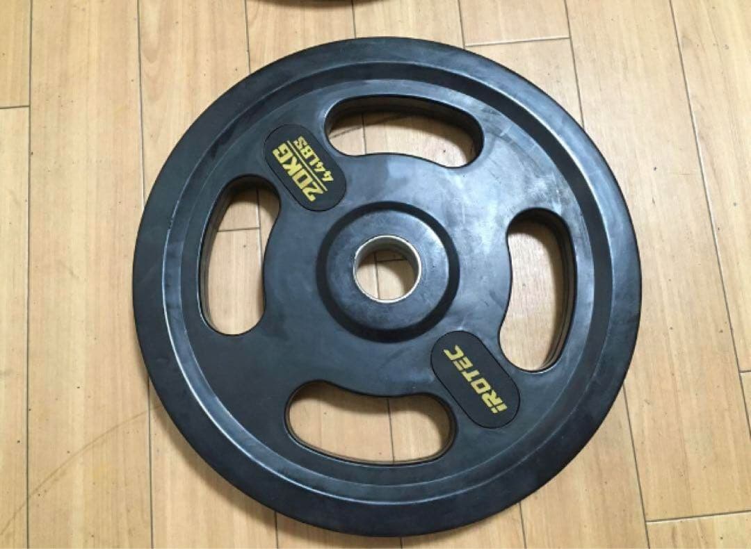 ②アイロテックIROTEC プレート20kg x 1枚穴径50mm(同時購入)