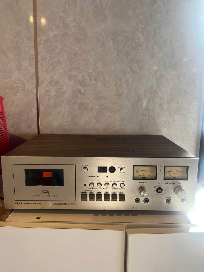 AKAI ステレオカセットデッキ　GXC-710D