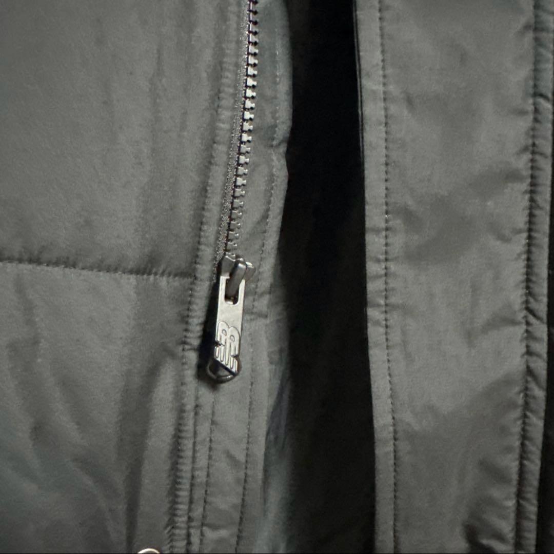 美品　ニューバランス ベンチコート　メンズ　ブラック　XL