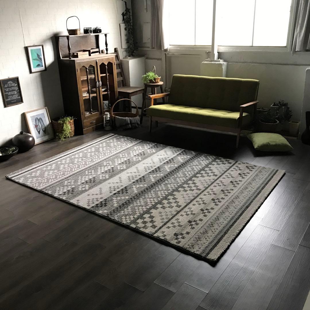 ラグ ラグマット 3畳 159x231cm カーペット ウィルトン織 モダン