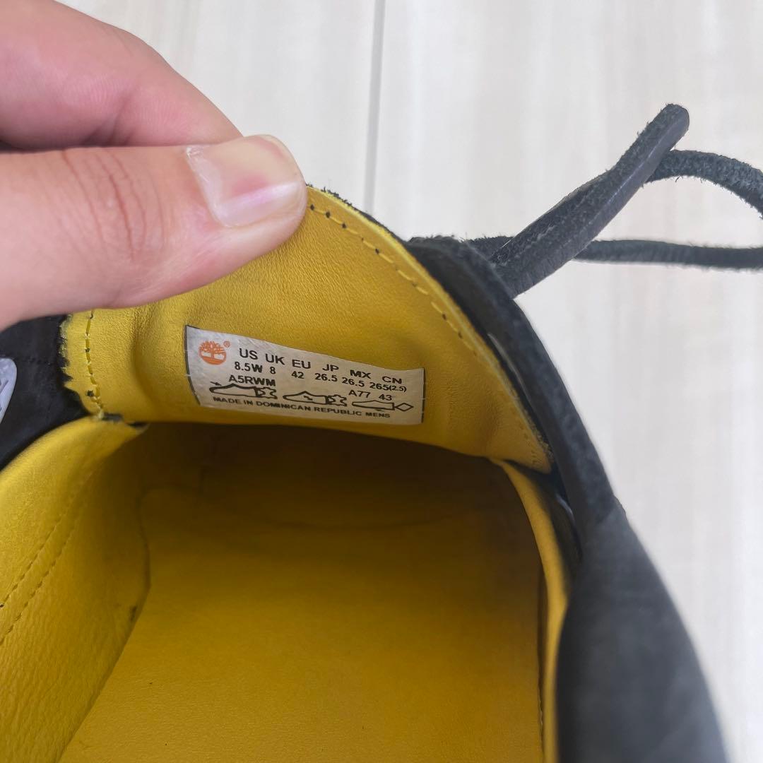 Timberland 3eye 26.5 ブラック