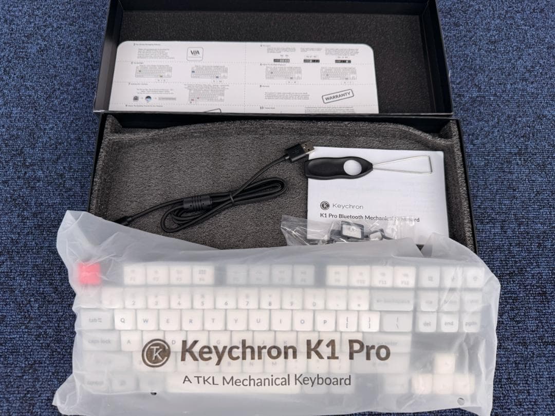 【セット商品】Keychron K1 Pro + Dye-Sub PBT LSA