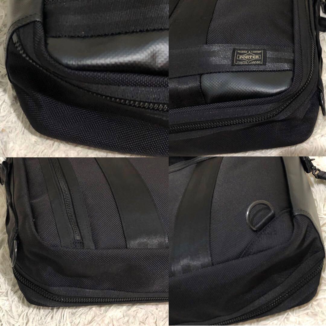新品同様✨ポーター ヒート　3way ビジネス　ショルダーバッグ リュック　黒