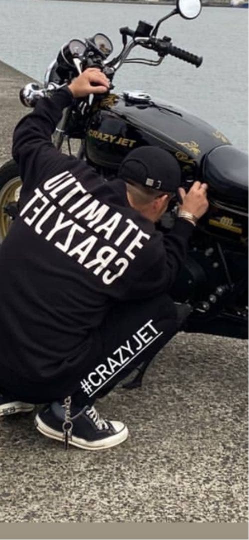 ゆかり・crazy jetトレーナー・ナイロンジャケットセット