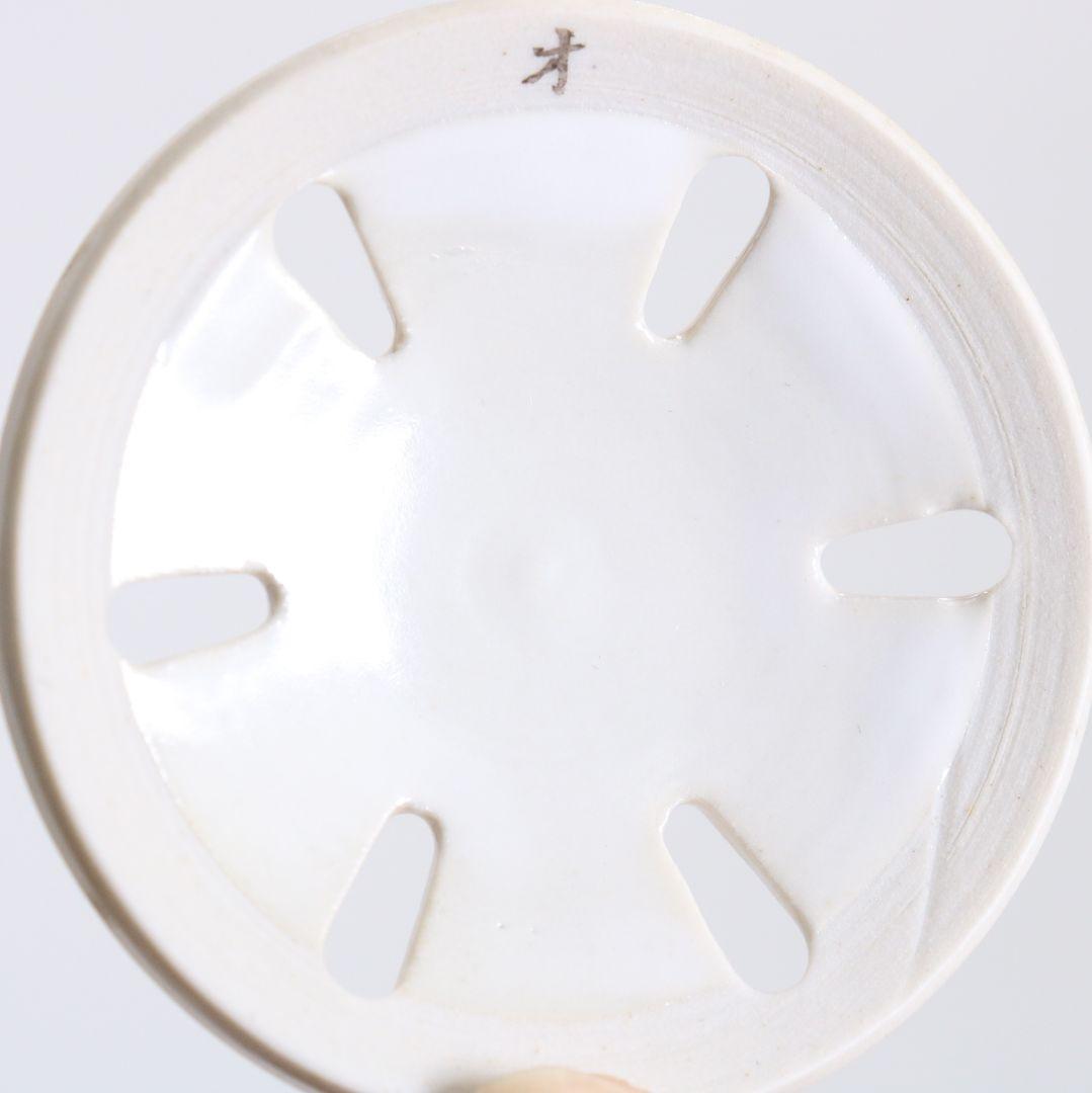 人間国宝 中田一於作 淡桜 釉裏銀彩 香炉 共箱共布　SW862　N6