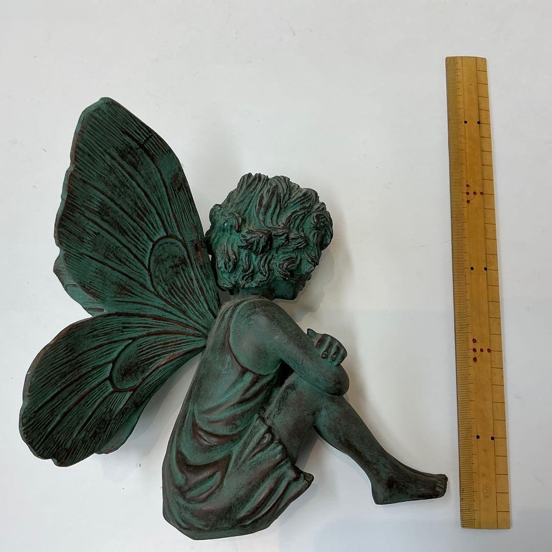 ブロンズ風 妖精像 約20cm