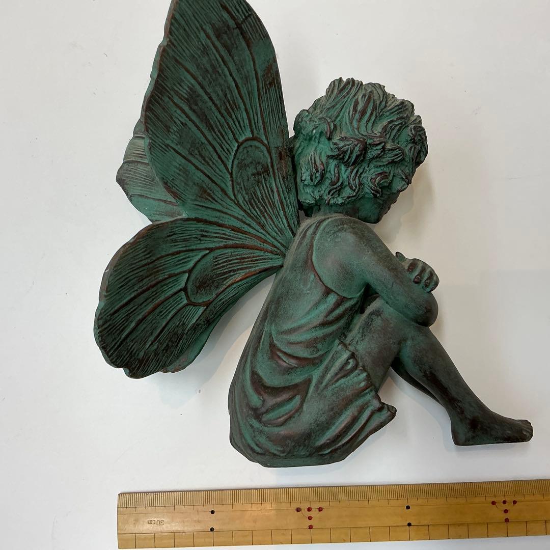 ブロンズ風 妖精像 約20cm