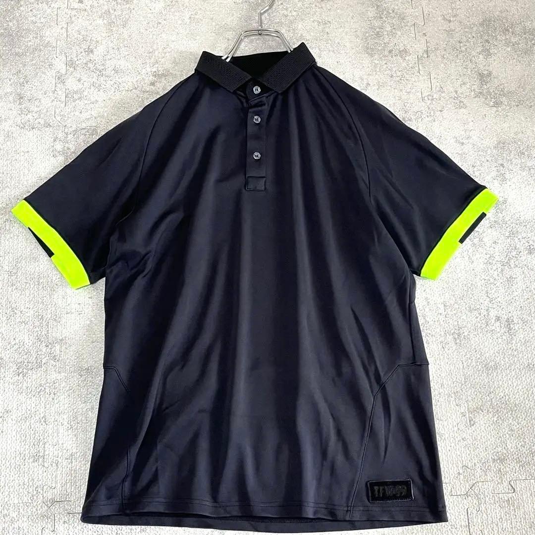 ✨極美品✨【TFW49】ポロシャツ　ゴルフウエア　XL サイズ5 ブラック　黒