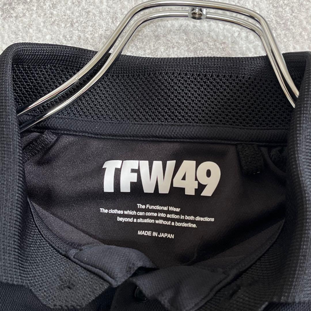 ✨極美品✨【TFW49】ポロシャツ　ゴルフウエア　XL サイズ5 ブラック　黒