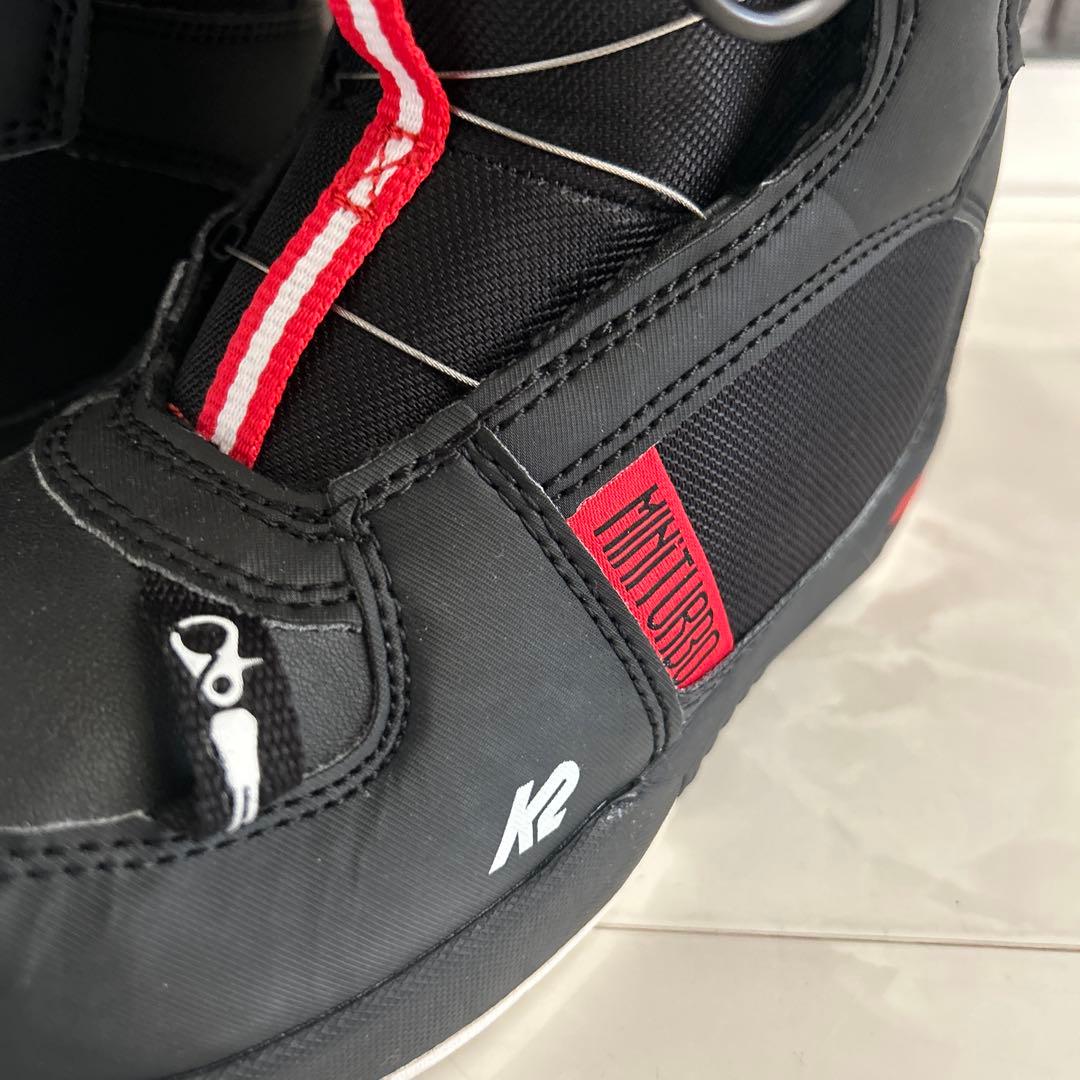 K2 スノーボードブーツ 子ども用 ブラック/レッド