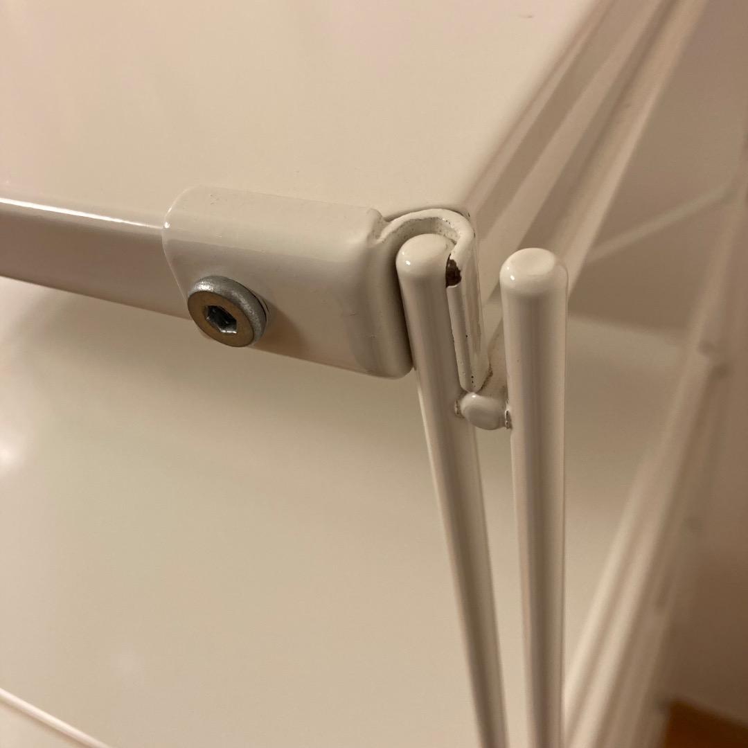 【無印良品】スチールユニットシェルフ・スチール棚セット・ワイド・中・ライトグレー