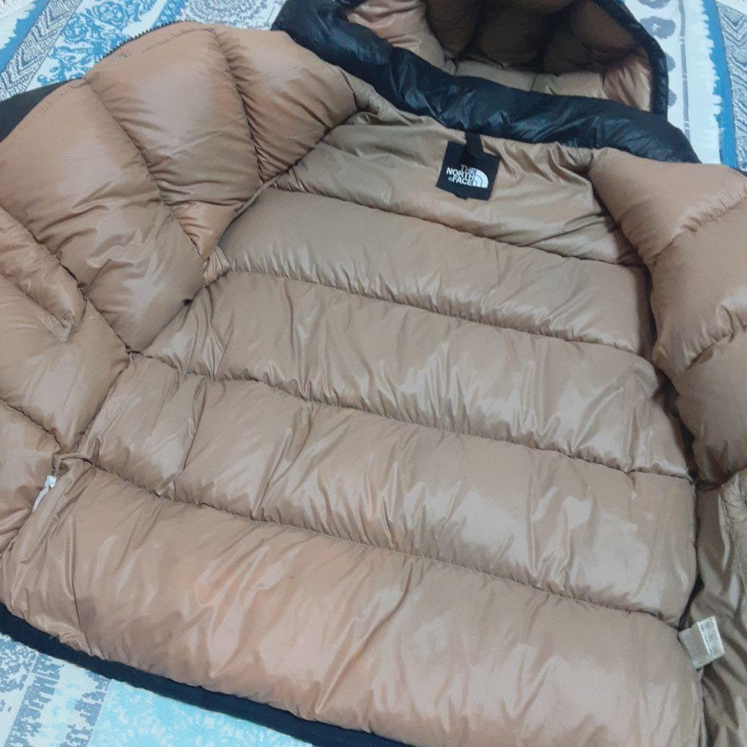 90s　ノースフェイス　ヌプシ　700フィルパワー　フード付き　ダウンジャケット