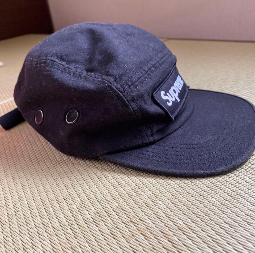 Supreme 黒 ジェットキャップ スケーター