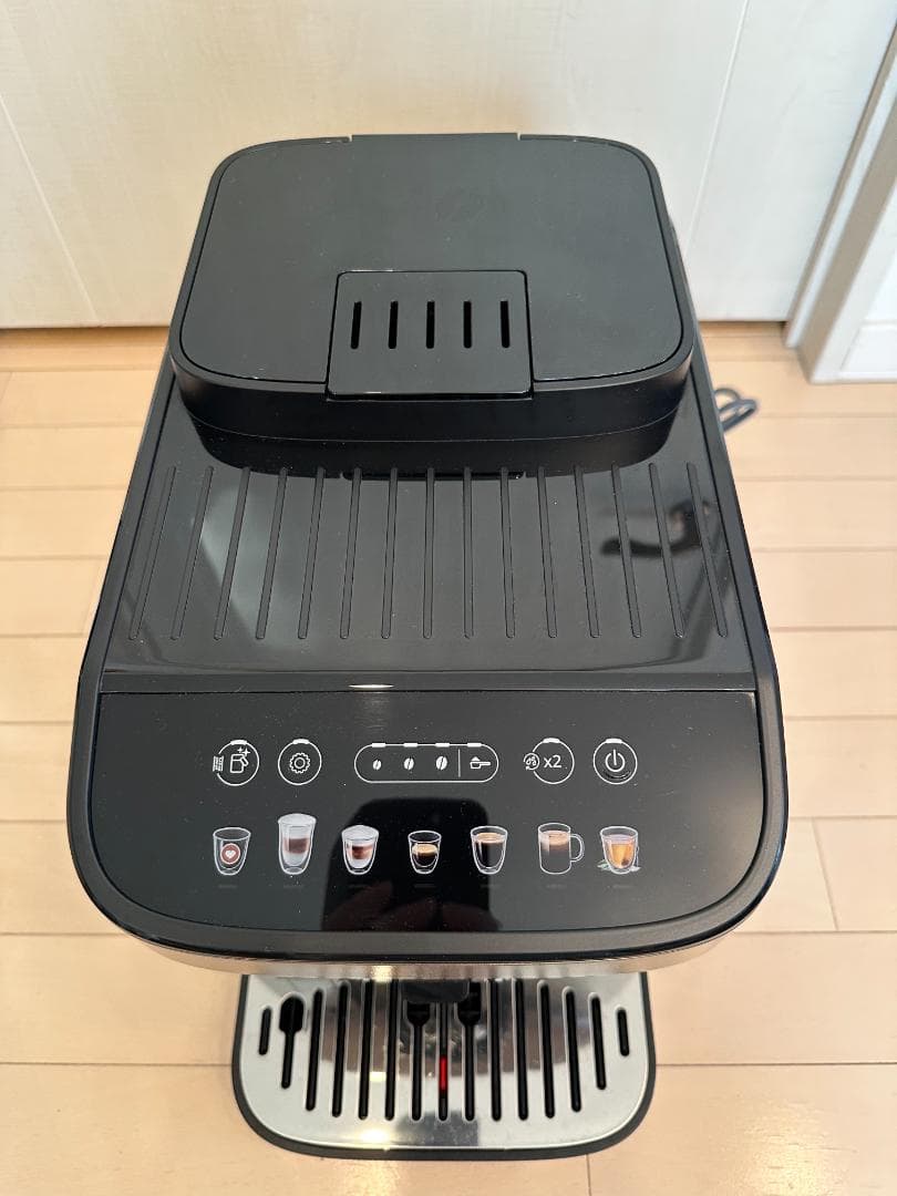 【専用グラス付】 デロンギ 全自動コーヒーマシーン マグニフィカ イーヴォ