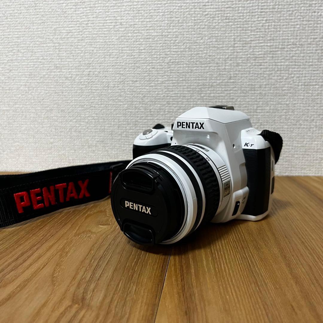 PENTAX K-r ホワイト デジタル一眼レフカメラ