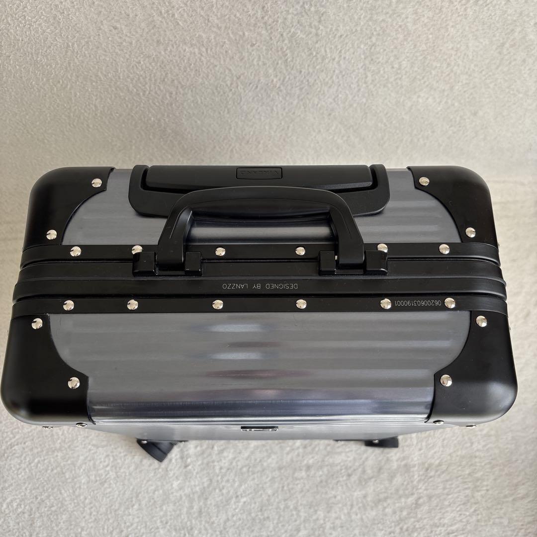 ✨美品✨LANZZO スーツケース　TSAロック アルミ　グレー