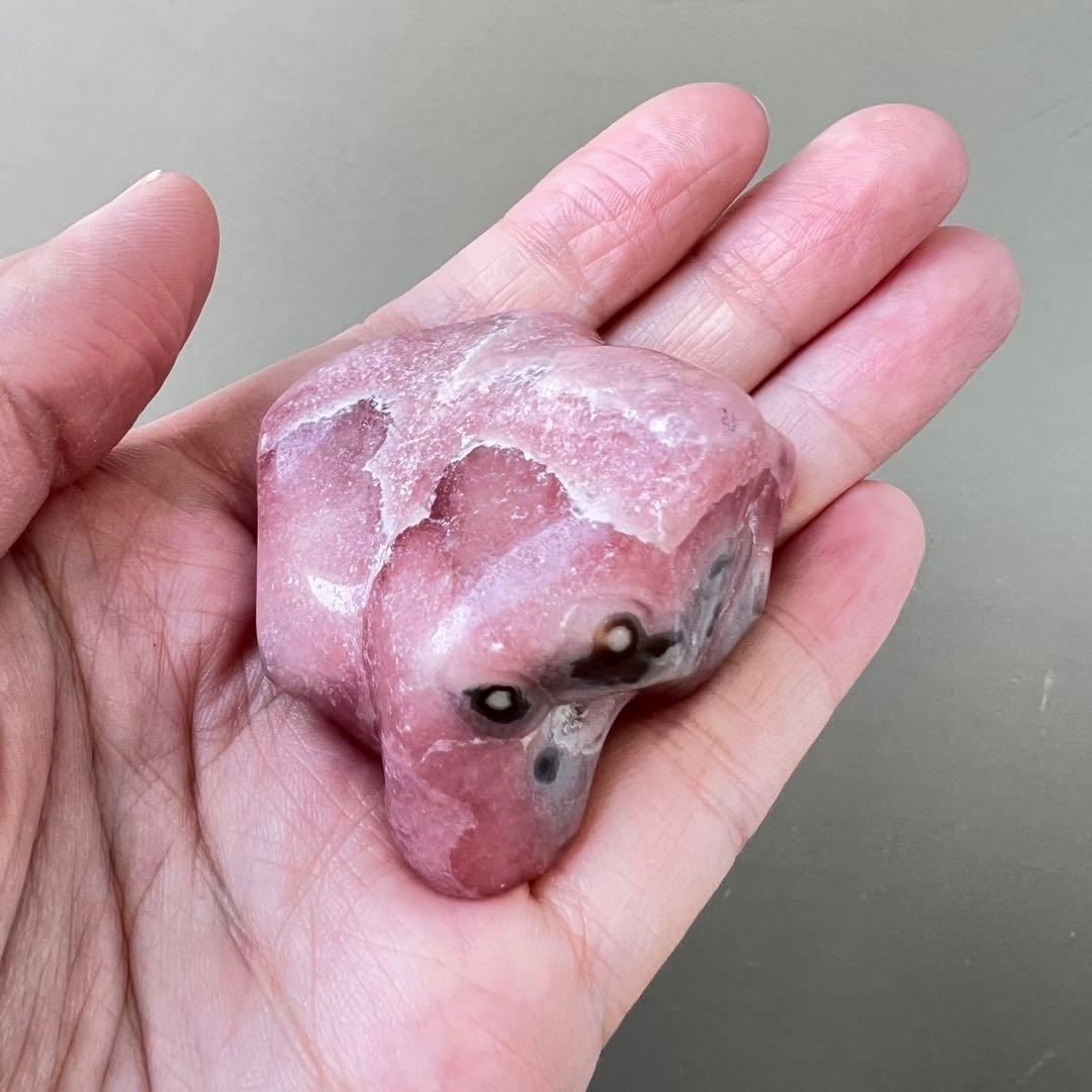 （Inca5）高品質アルゼンチン産インカローズ 磨き原石 天然石 飾り石