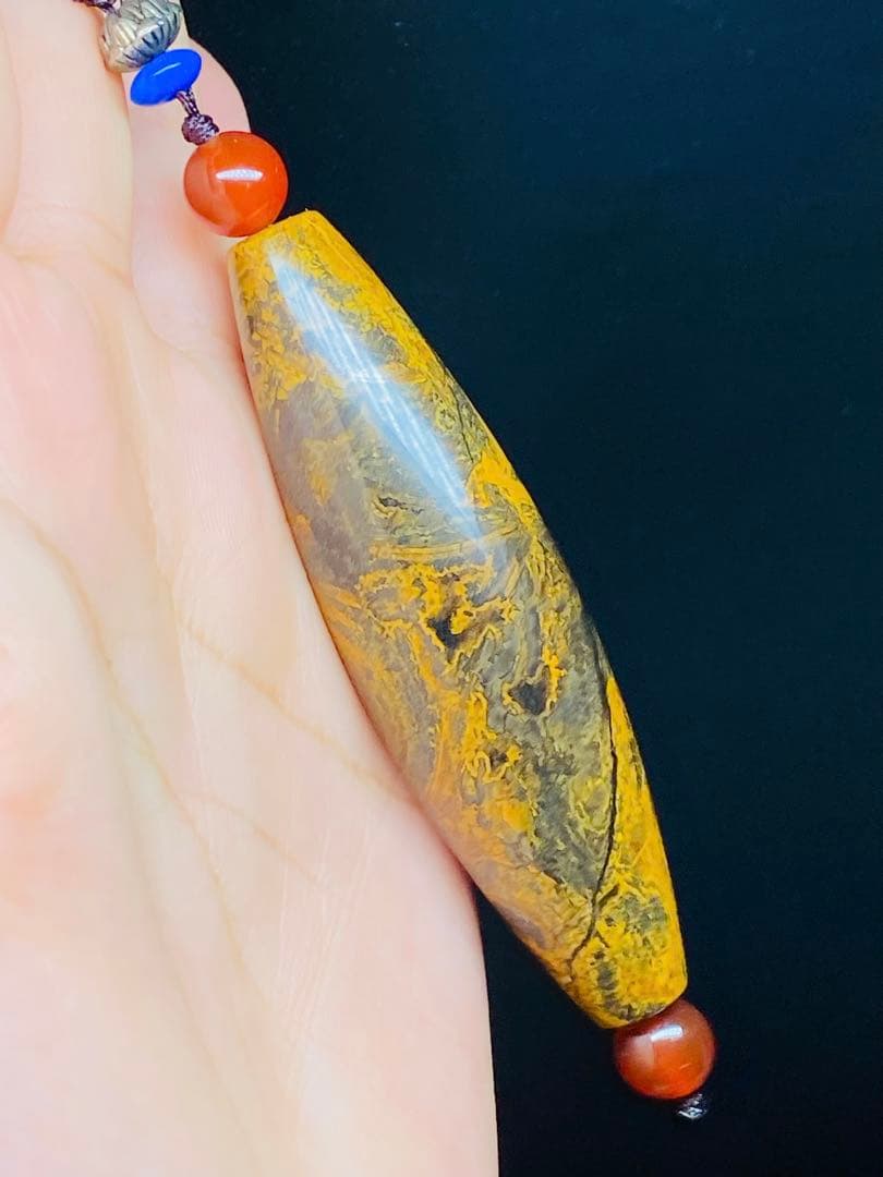 老天珠 ニ龍眼天珠 老鉱天珠 蒙天珠 天珠 自然に作られた天眼 凄まじいパワー