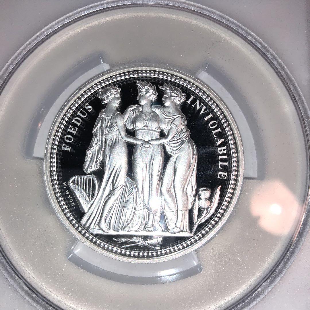 2020年オルダニースリーグレイセス2オンス5ポンド銀貨ファーストストライク