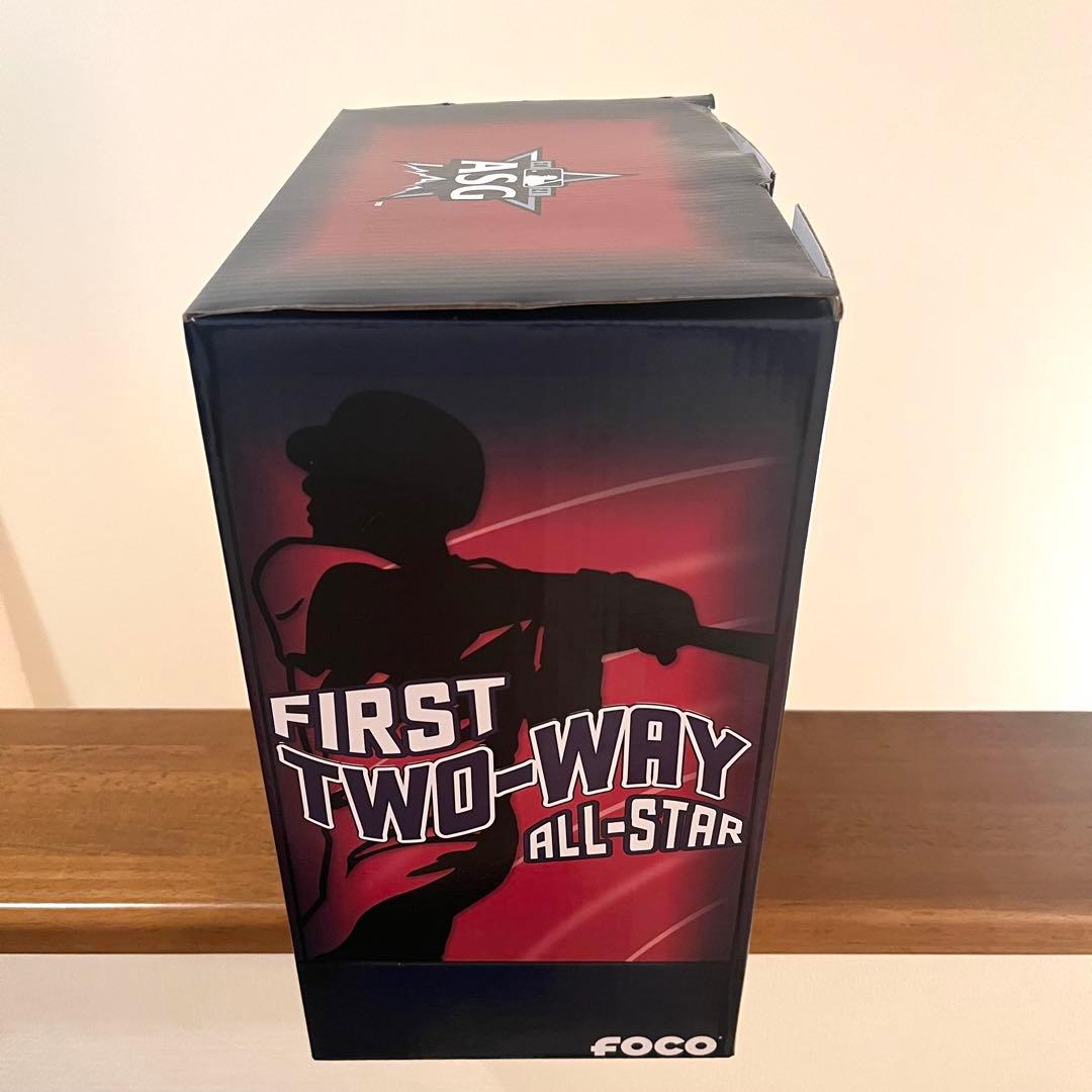 大谷翔平　2021 オールスター　221個限定　回転式　ダブル・ボブルヘッド