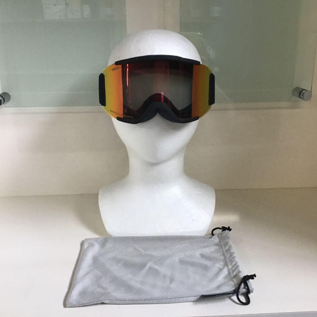 SMITHスミス2026【SQUAD ASIAN FIT/BLACK】調光レンズ