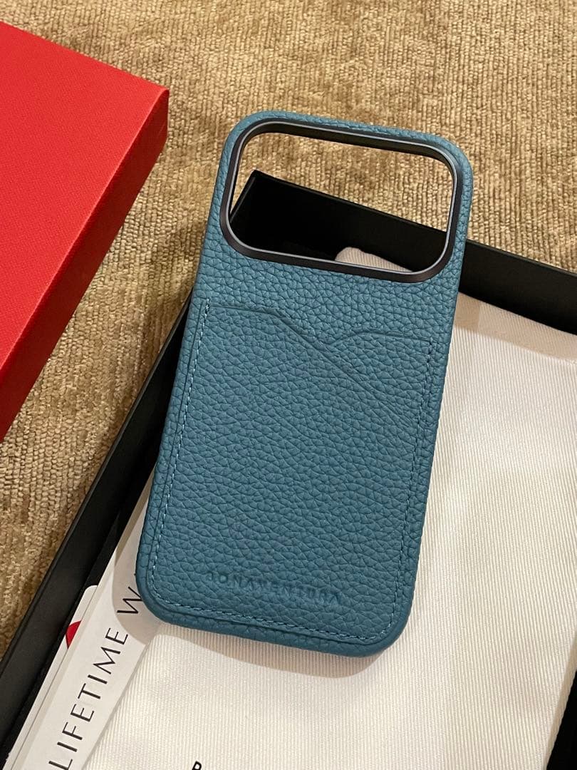 BONAVENTURA iPhone 17 Pro ケース シュリンクレザー