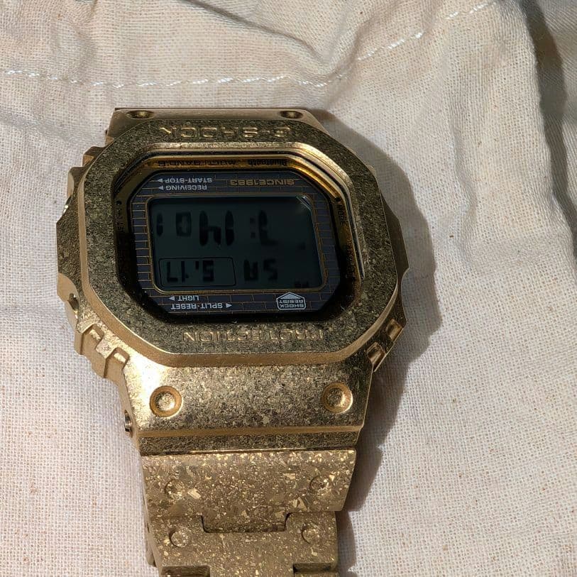 ビ*ジ様 CASIO【極美品】G-SHOCK　GMW-B5000PG-9JR